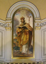 S. Atanasio de' Greci:P. Gagliardi, Sant'Atanasio dipinto dell'abside