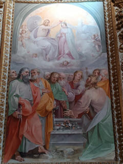 Cavalier d'Arpino - Assunzione di Maria dopo il restauro 2025