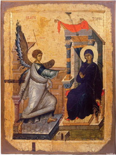 Annunciazione, Costantinopoli - Ocrida
			1400 ca.