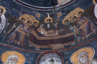 Divina Liturgia celeste, Gracanica 1320