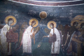 Divina Liturgia celeste, Gracanica 1320