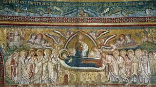 Dormizione. Roma S. Maria Maggiore 1296