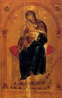 Kykkotissa con profeti e santi Sinai XI-XII sec. particolare