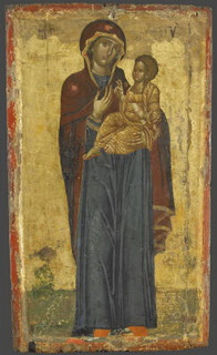 Odigitria Bisanzio Vatopedi XIV sec.