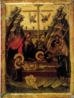 Compianto sul Cristo morto, Sinai XV sec.