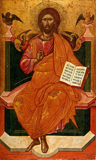 Cristo in trono. E. Tzanes 1664