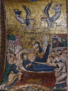 Dormizione - Palermo, chiesa di Santa Maria 	dell'Ammiraglio