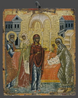 Presentazione al tempio, Grecia XVIII sec.