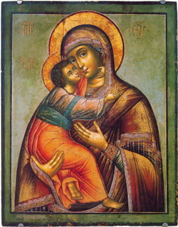 Nostra Signora di Vladimir S. Ushakov 1676