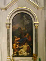 S. Atanasio de' Greci: Vima: Altare della Protesi 1876 ca (30852 byte)