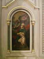 S. Atanasio de' Greci: Vima: Altare del diakonikon 1876 ca (35110 byte)